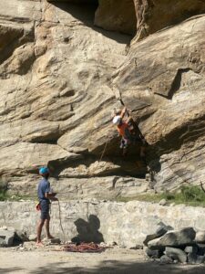 Rock Climbing Bua Ghus Aliabad in Hunza