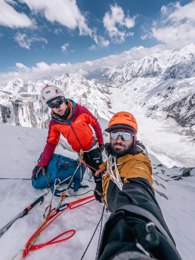 New route opened on East Ridge of Spantik Peak karakoram range