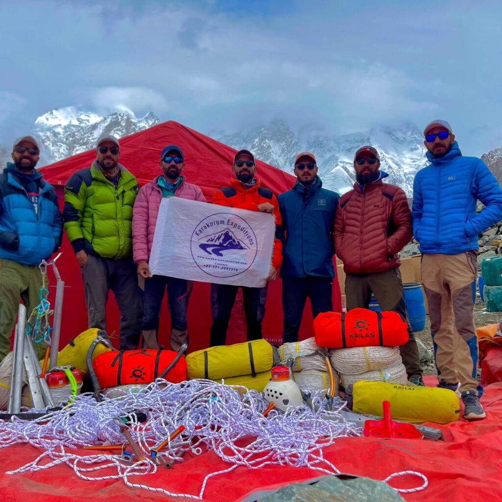 Climbing season started in the karakoram