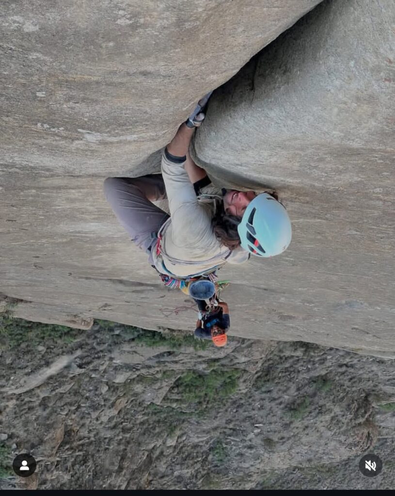 Trad climbing in Hunza